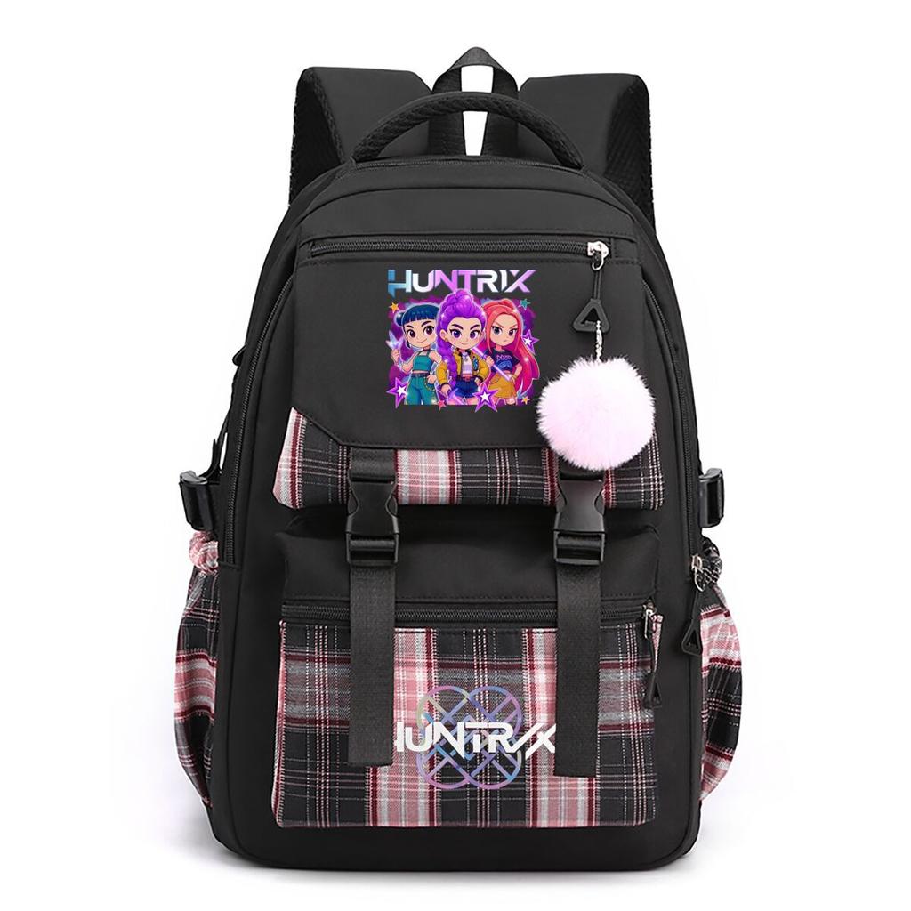Trend Korean Version Of Large-Capacity Backpack, Animation Printing, Primary And Secondary School Schoolbag