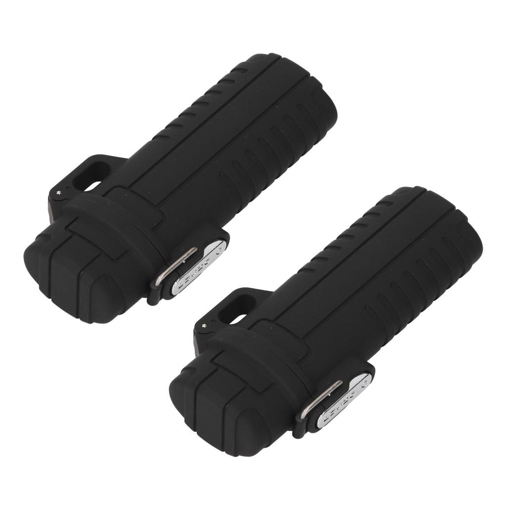 2 Pcs Water Proof Storage Tube Airtight Cover Rubber Sealing Plastic Tube Storage Box for Outdoor Camping Travel