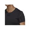 Adidas Футболка W Boa Top Solid Color Hollow Short Sleeve T Shirt Women Tops Black HD8951