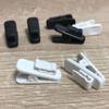 10Pcs/set Rotating Cable Cord Clamp Headset Collar Clip Earphone Winder Accessories Headphone Cable Clips For Organizing
