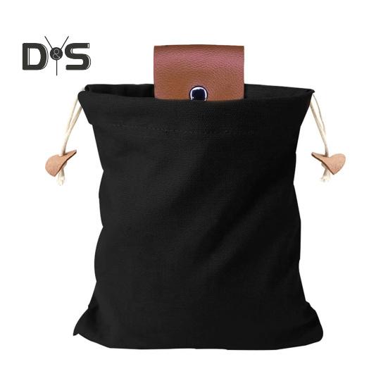 Сумка для сбора продовольствия на открытом воздухе, пояс из искусственной кожи, водонепроницаемая вощеная парусиновая сумка для сбора продовольствия, походная сумка для кемпинга, походов, подвесной органайзер для сбора фруктов