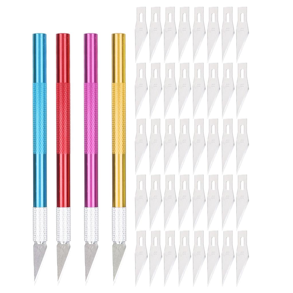 Craft Knife Hobby Chisel Tool Steel Blade Cutting Carving Scrapbooking Art Crtion Tool