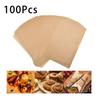 20*30cm 100PCS Parchment Paper Sheets Precut Unbleached Baking Paper Non-Stick For Baking Bread, Pastries, Cookies Etc