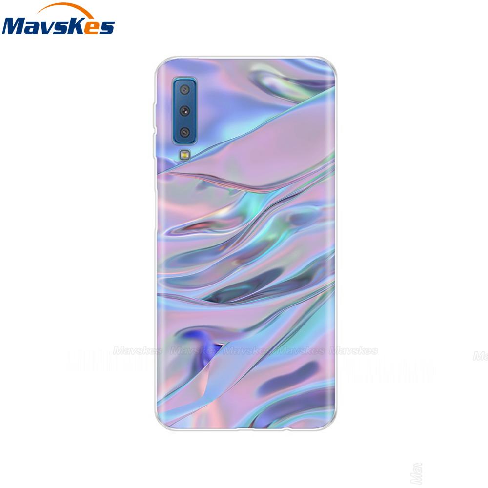 Силиконовый Чехол Для Samsung Galaxy A7 2018 Чехол A750 A750F Чехол 6.0' ТПУ Чехол для Телефона Для Samsung A 7 2018 750 750F Fundas Coque