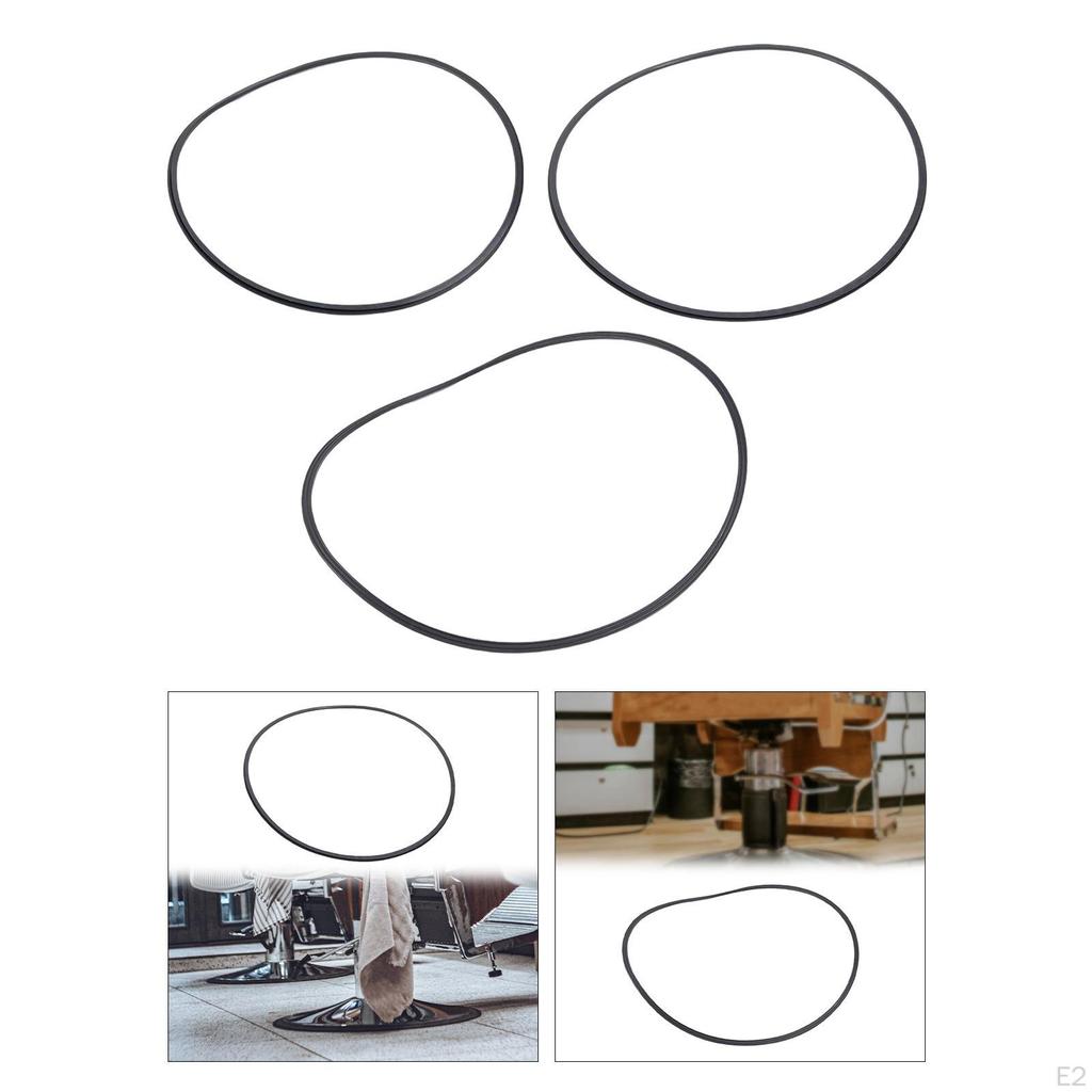 Резиновый защитный коврик для офисных и салонных стульев