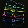 Wireless Mosaic LED Glasses Halloween Christmas Birthday Neon Party Nightclubs Neon Rave Shades