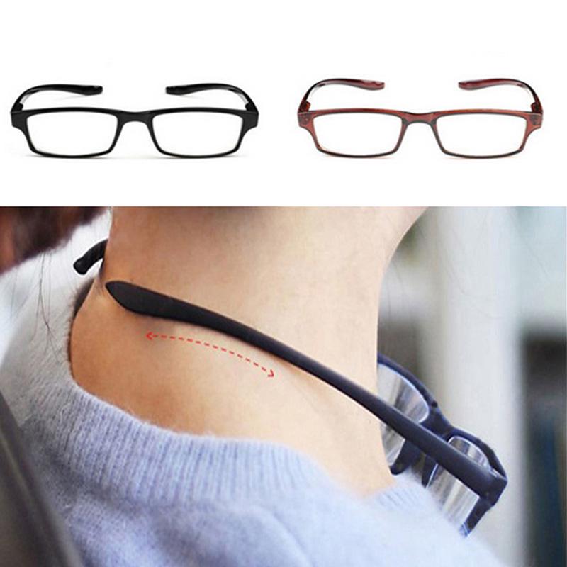 Модные удобные очки с лямкой на шее, сверхлегкие очки для чтения, старые очки из смолы, против усталости, пресбиопии, хорошая гибкость, стрейч, ручная работа