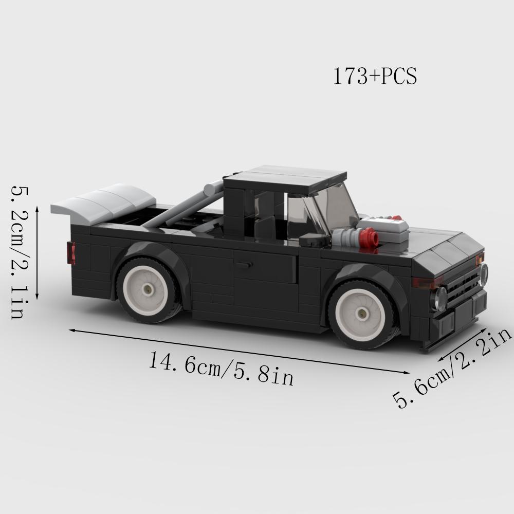 MOC Car Super Race City Speed ​​Sport Pickup Vehicle Model Building Blocks Rally Supercar Racing Bricks Christmas Gift Technical