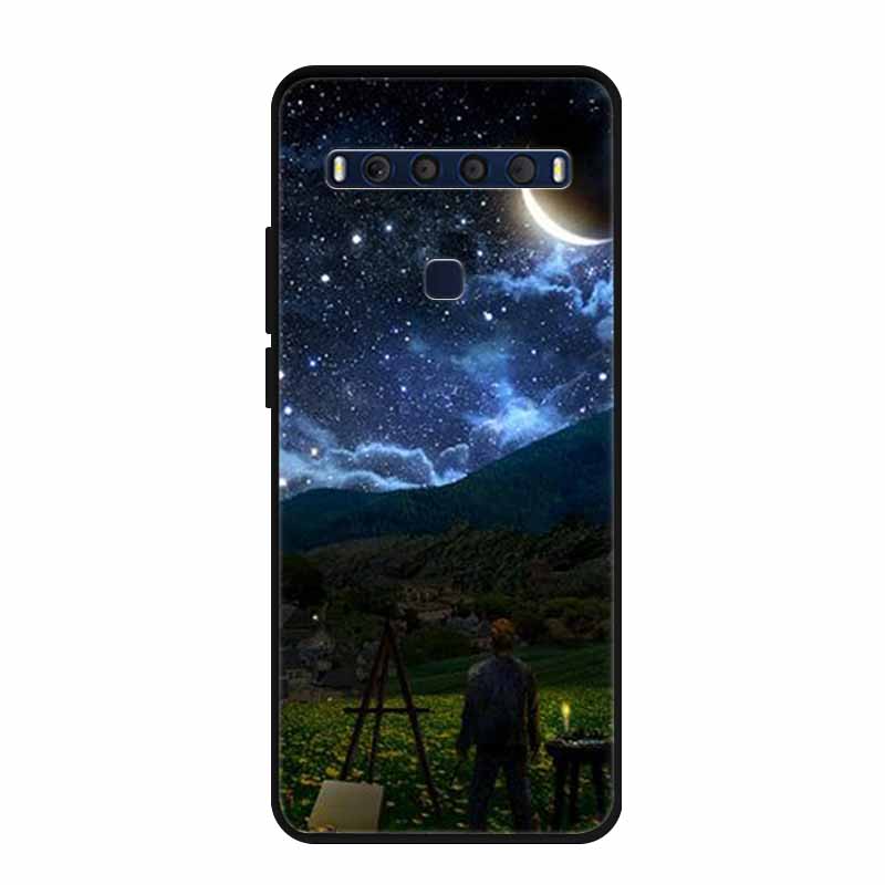 For TCL 10L Case Cool Fashion Silicone Soft TPU Phone Covers for TCL 10 Lite Case 10Lite Coque for TCL10L T770H T770B 4187U Bag