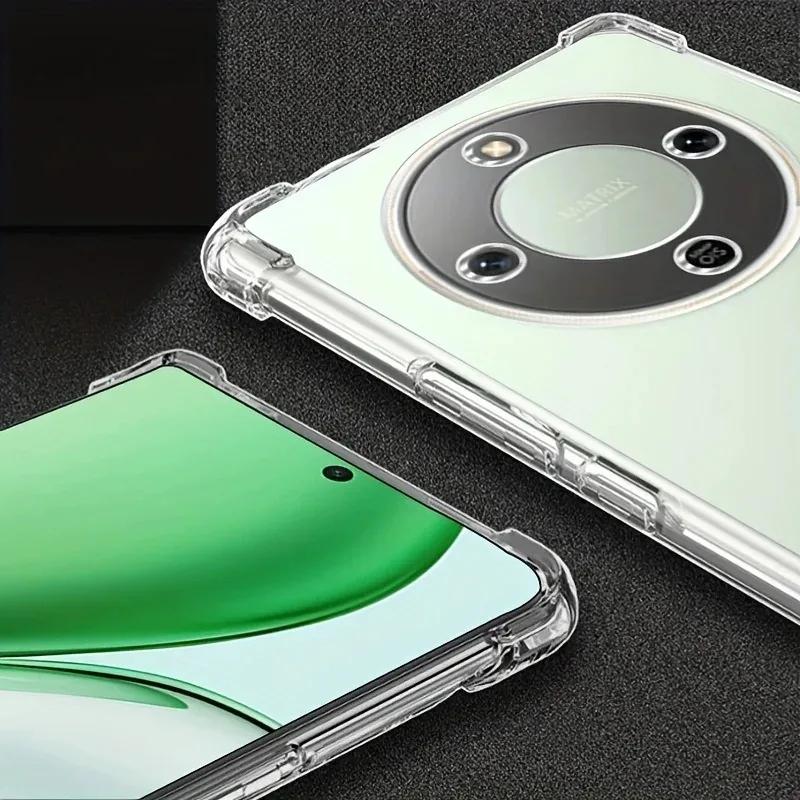 For Huawei Honor Magic 8 Lite Magic8 8Lite Magic8Lite Transparent Phone Cases Soft Silicone Back Cover Clear Case Carcase Coques