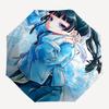 1pc Outdoor Umbrella with Anime Character Design - Automatic Opening/Closing, Portable 3-Fold Design, 8-Rib Iron Frame - Perfect Gift for Fans, T