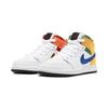 Jordan 1 Mid PS Белый Пурпурный Сине-зеленый 640734-128