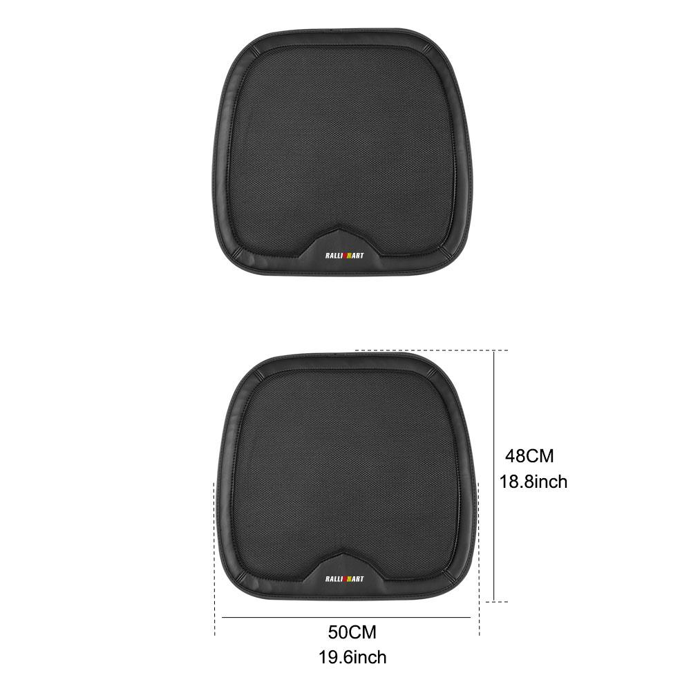 Car Front Seat Pad Leather Breathable Comfort Cushion Cover For Mitsubishi Pajero Outlander XL Montero Lancer Triton l200 ASX