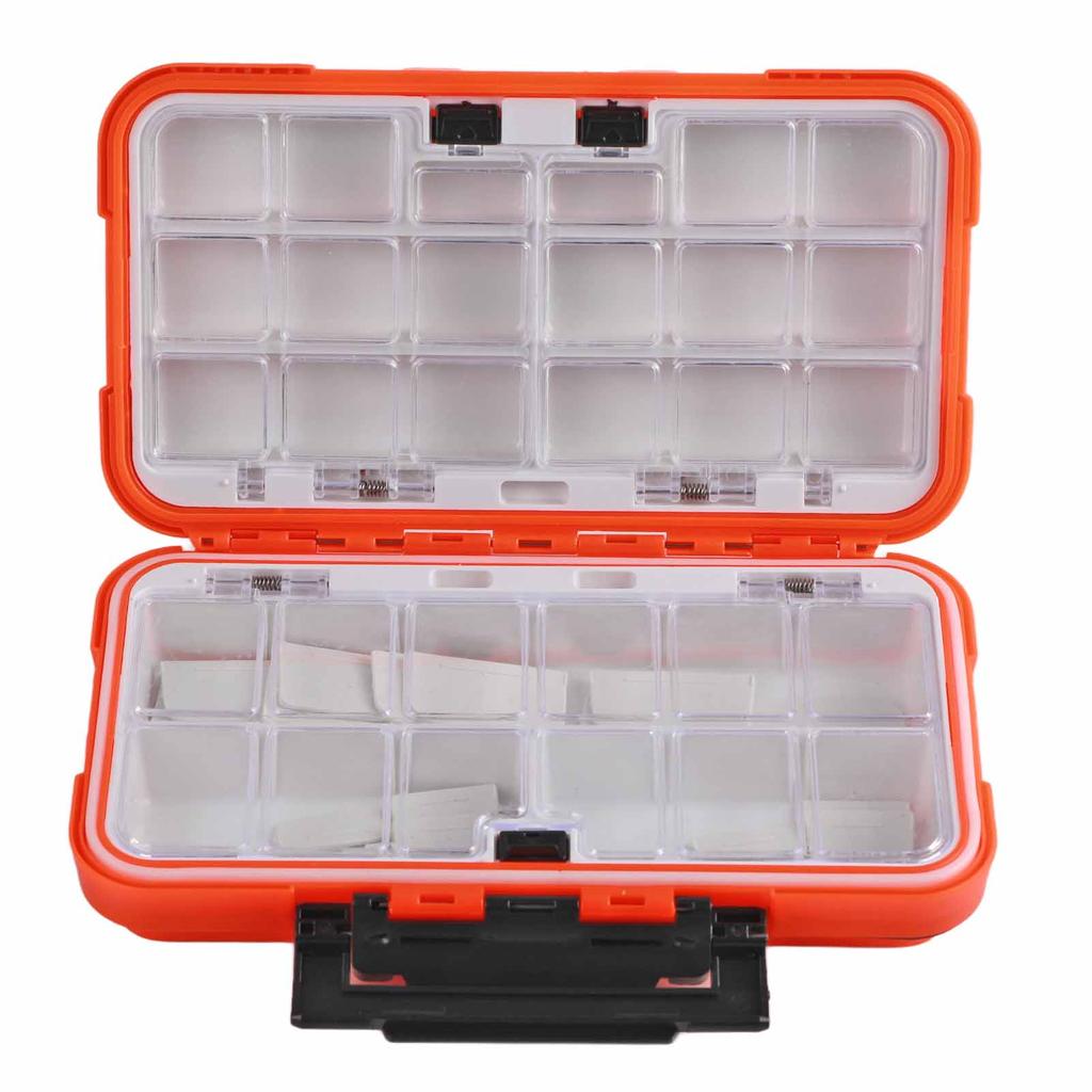 ABS водонепроницаемый ящик для рыболовных снастей, крючки для приманки, чехол для хранения, органайзер, контейнер, аксессуары, желтый