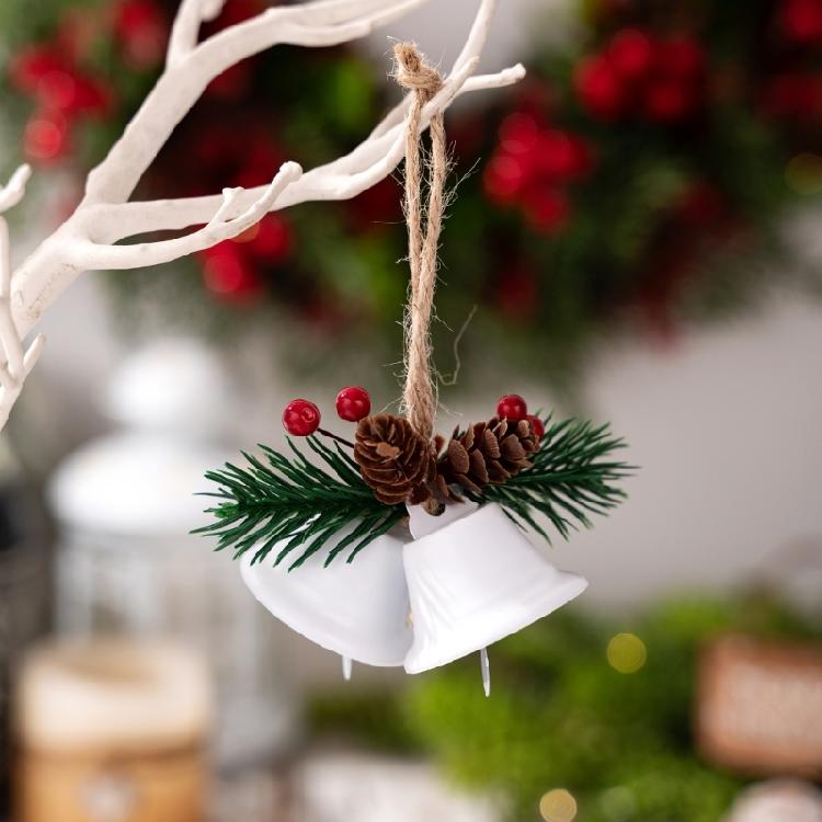 4 шт. Рождественские колокольчики, Рождественские колокольчики, Металлические декоративные колокольчики для украшения праздника, свадьбы, вечеринки