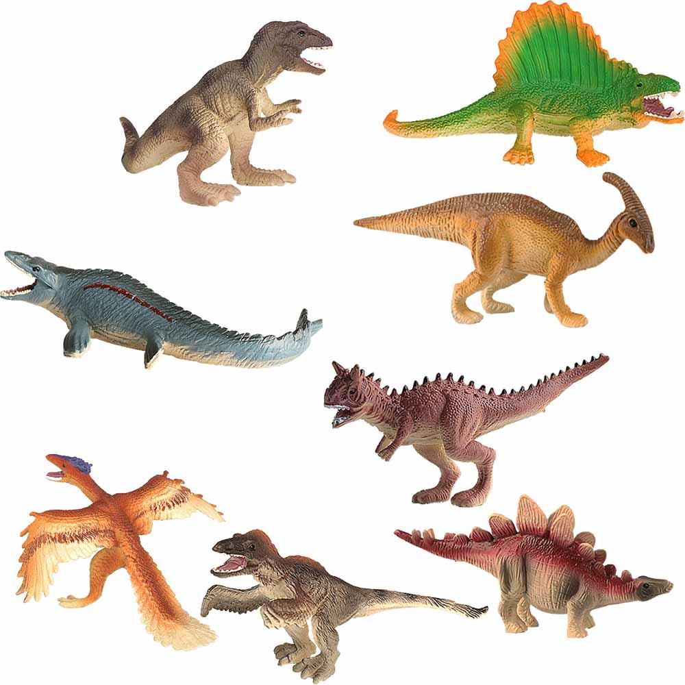 Prehistoric Cretaceous Period Figurine 8pcs Dinosaur Model Gift