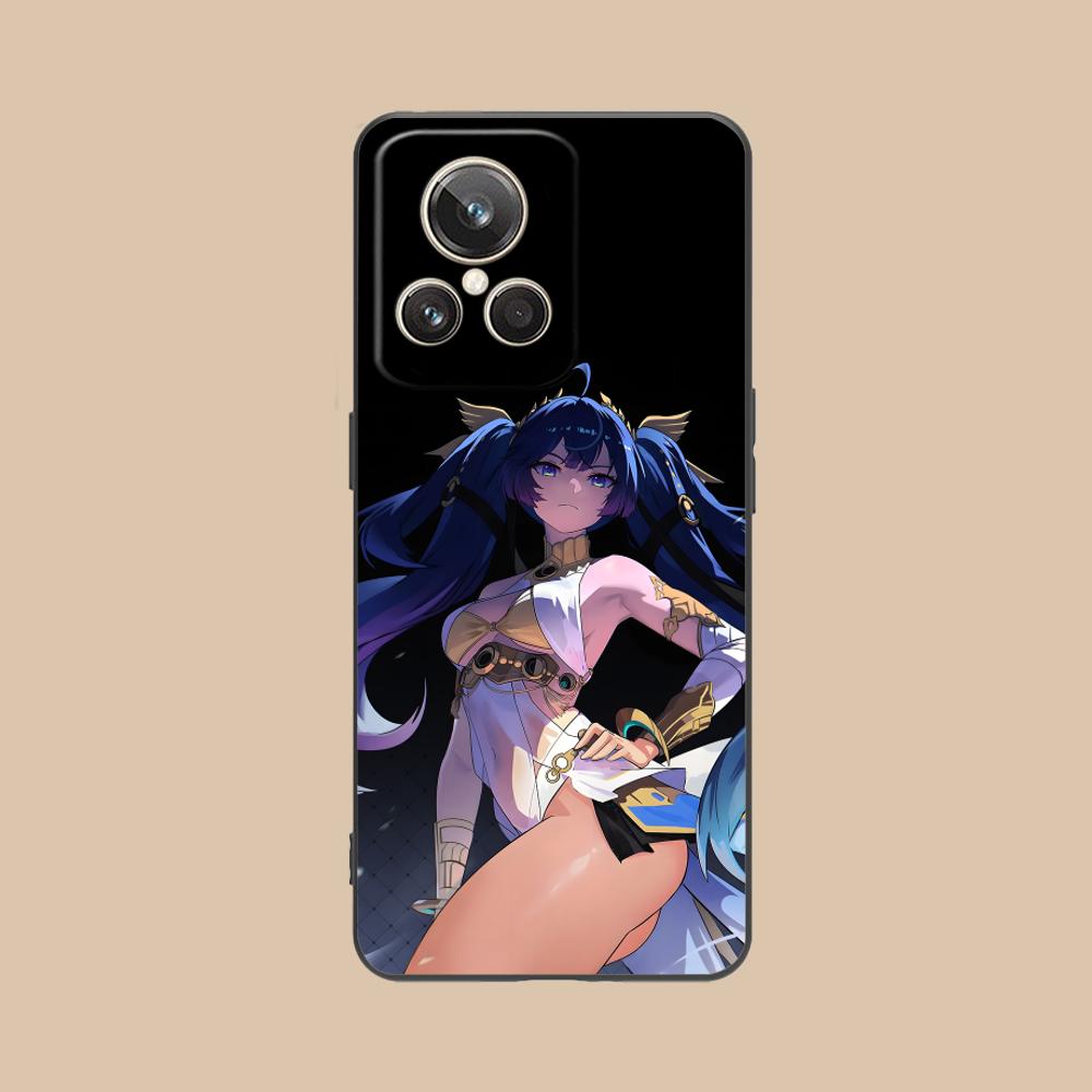 Чехол для мобильного телефона Wuthering Waves Luno из матового ТПУ для Realme 15 14 13 12 11 10 9 Pro Plus T i Lite 5G, цветная печать