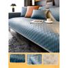 Sofa Cushion Four Seasons Universal Faux Leather Modern High-End Entry Lux Wind Waterproof Non-Slip Mat Non-Stick Fur Seat Cover Cover