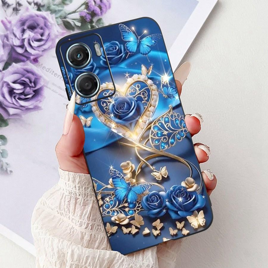 For Motorola Moto G06 Cases G06Power Cover Cartoon butterfly Soft TPU Silicon Back Cover For MotoG06 G 06 Power Phone Case