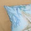 Throw Pillow Covers Seahorse Turtle Starfish Coastal Outdoor Decorative Velvet Cushion Cases For Couch Bed Home Decor Set Of 4