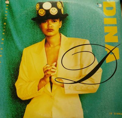 12-дюймовая пластинка DINA D - Groove With Me 4574537 Solar 1991 США Рэп и Хип-хоп/R&B Б/У