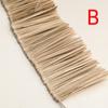 Natural Wedding Garland DIY Home Supply Lafite Grass Garland Background Wall Decoration Jute Fringe Trim Straw Tassels