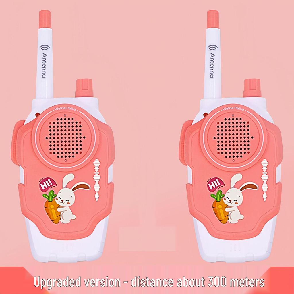 Детский набор раций: Интерактивные беспроводные игрушки для звонков для родителей и детей, умная уличная связь.