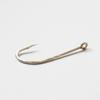 High Carbon Steel Fishing Hook 500pcs/bag Long Shank Fish Hook With 2 Barbed Bait Hook with Hole