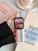 Nylon loop For Watch Band Ultra-2 49mm 44mm 40mm 45mm 41mm Sport pride Bracelet iwatch Strap Series 9 8 se 7 6 5 4 3