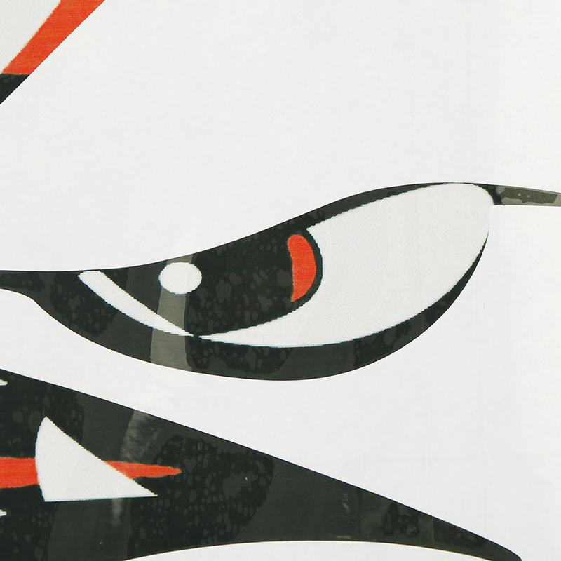 2 Pcs Shark Teeth Vinyl Decal Stickers For Dinghy Boat Kayak Canoe