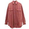RRL 90s Initial Tag Red 3 Stars Old Check Pattern Long Sleeve Shirt Men's Used