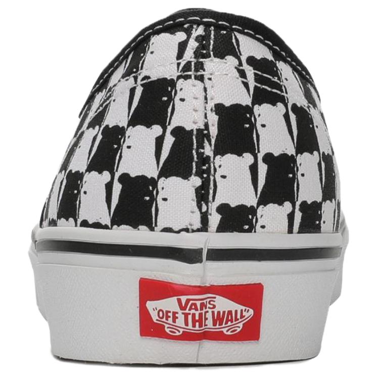 Vans Authentic Comfortable Versatile Low-Top Skate Shoes Unisex Sneakers Black White VN0009PVBP9