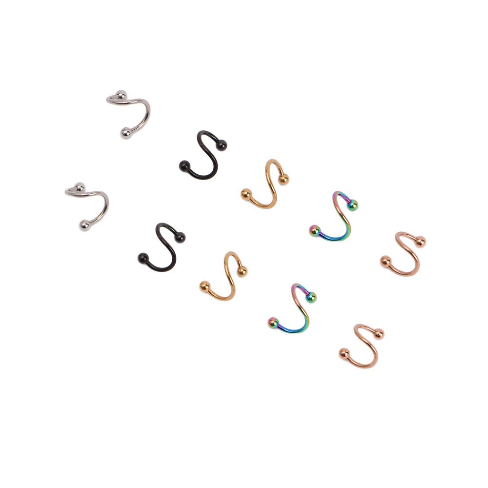 Women Piercing Body Piercing Jewelry Helix Tragus Piercing Barbell Lips Ring Cartilage Earring