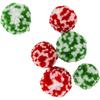 Two-tone Wool Round Pompom 20 Pieces
