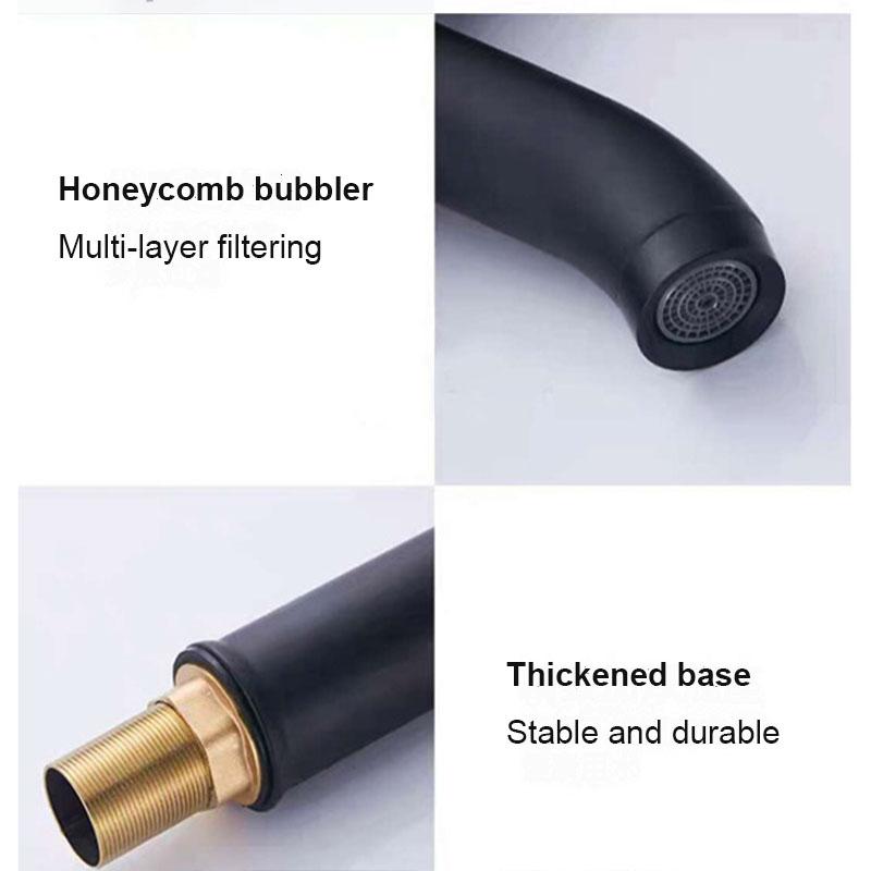 Смеситель для раковины из нержавеющей стали, смеситель для ванной комнаты, кран для горячей и холодной воды, кран для раковины, кран для ванной комнаты