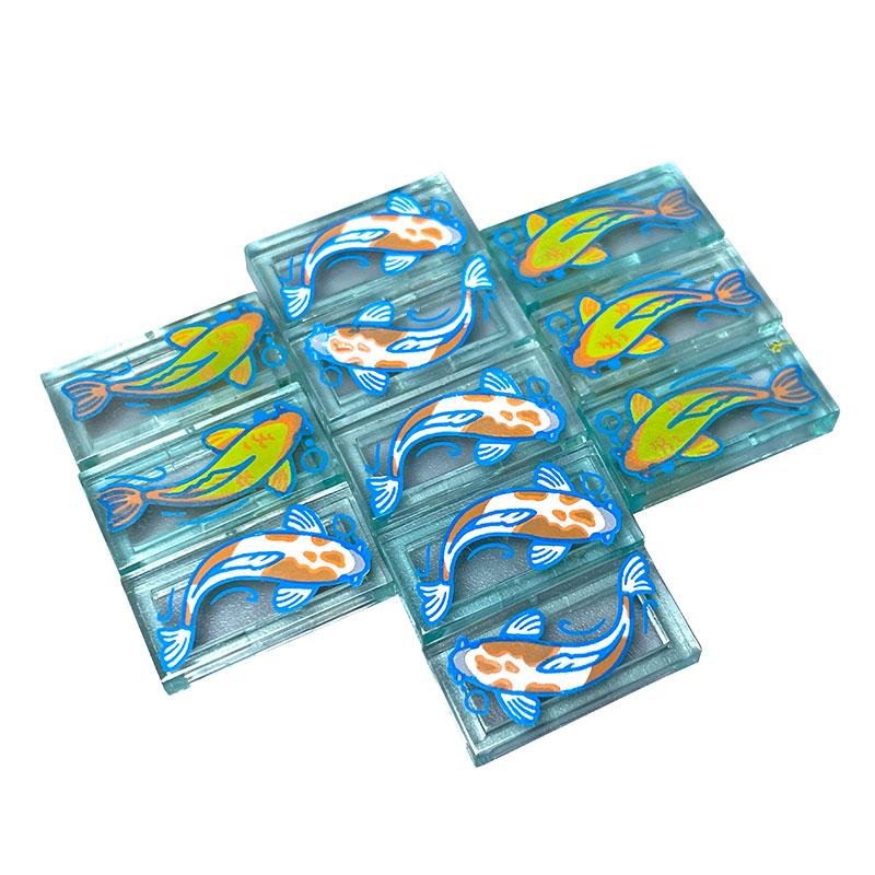 Buildmoc Креативный Клен и Озерный Лес Деревья Реки Природные Пейзажи Идеи MOC Строительные Блоки Игрушки для Детей Детские Подарки Игрушка