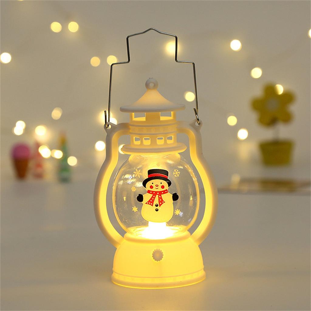 Merry Christmas Night Light Snowman Christmas Tree Light Decoration Ornaments Party Bedroom Home New Year