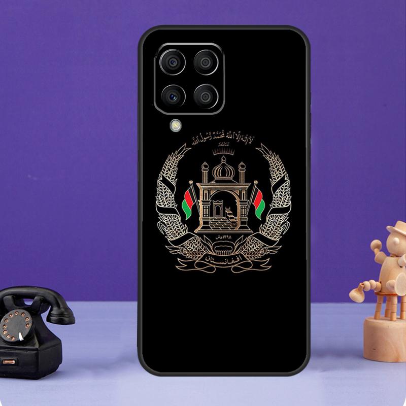 Afghan Afghanistan Flag Banner Case For Samsung Galaxy M55 M35 M15 M56 M36 M16 M06 M31 M13 M33 M53 M12 M32 M52 M14 M34 M54