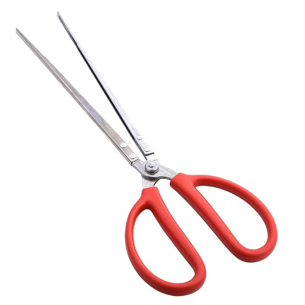 Прочные рыболовные плоскогубцы из нержавеющей стали, многофункциональные ножницы с нескользящим зажимом и пластиковой ручкой для ловли крабов и креветок