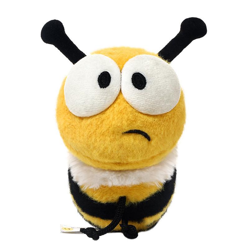 Cute Cartoon Bee Mosquito With Big Eyes Plush Toy Pendant Keychain For Kids Bedroom And Playtime