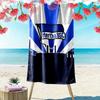 Пляжное полотенце Hertha BSC, Большое, Мягкое, Быстросохнущее, для Пляжа, Кемпинга, Плавания