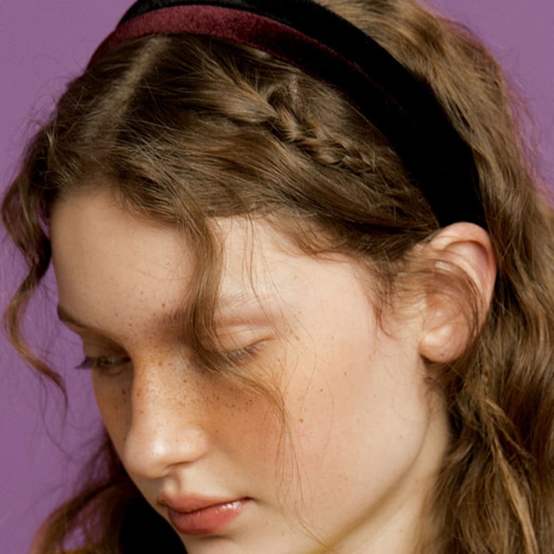 Бархатная круглая повязка для волос XPIER [5 цветов]