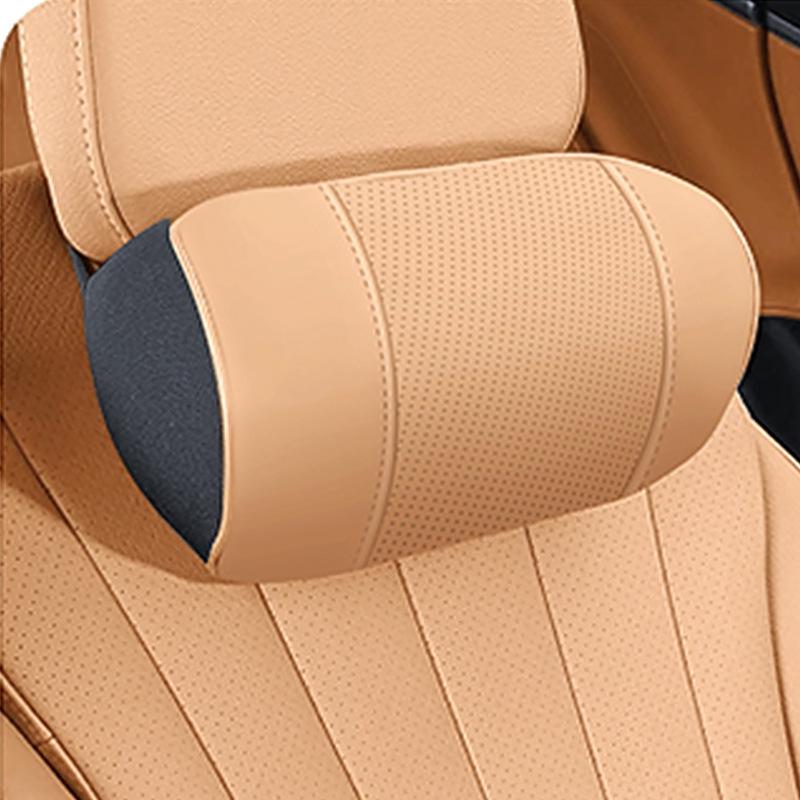 Совместимо с Lynk & Co 09, 08, 07, 06, 05, 03, 01 NEV: Подушка для подголовника и поясничной поддержки автомобиля.