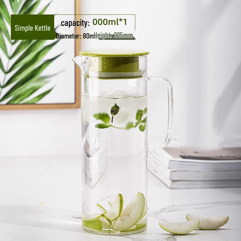 Tingle High Borosilicate Glass Pitcher