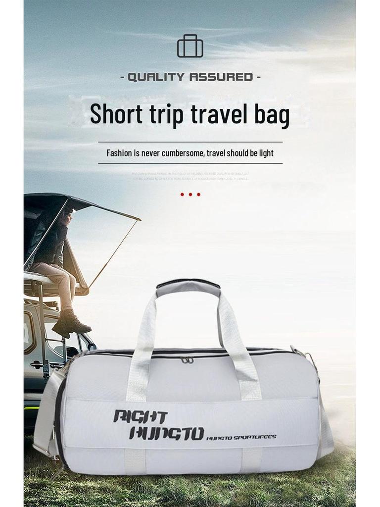 Вместительная дорожная сумка унисекс с отделением для сухого/мокрого белья для занятий спортом, фитнесом и плаванием.