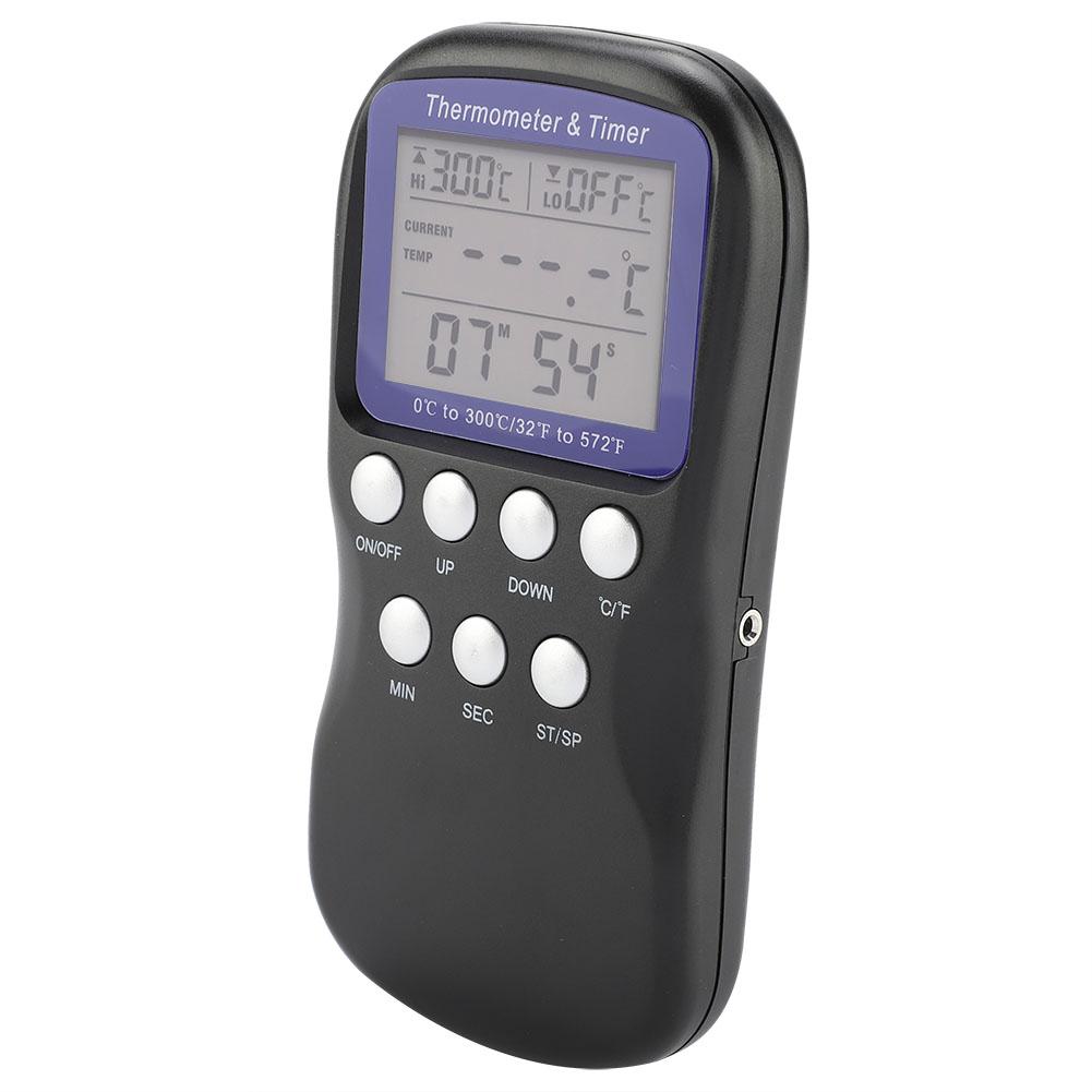 Цифровой проводной гриль-барбекю, духовка для мяса, электронный термометр, зонд для приготовления пищи на гриле