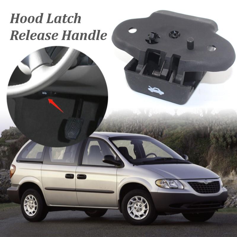 Защелка капота, сменная ручка, подходит для Chrysler Town & Country Dodge Caravan Voyager, автомобильные аксессуары