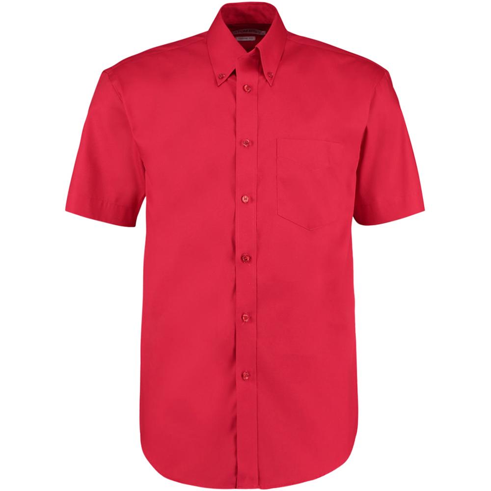 Kustom Kit Mens Short Sleeve Corporate Oxford Shirt