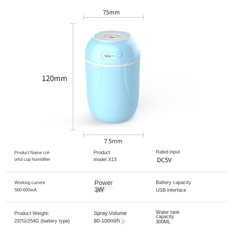 Air Water Filling Instrument Cleaner Humidifier Air Humidifier Small Vehicle Mini Humidifier Mini Humidifier | Humidifiers