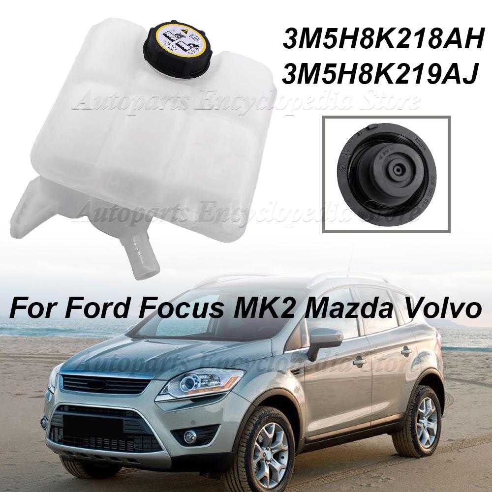 Для Ford Focus MK2 Mazda Volvo 1224268 30776151 1330955 1425193 Автомобильный расширительный бачок охлаждающей жидкости 3M5H8K218AH 3M5H8K219AJ